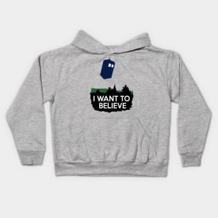 I Want To Believe Kids Hoodie